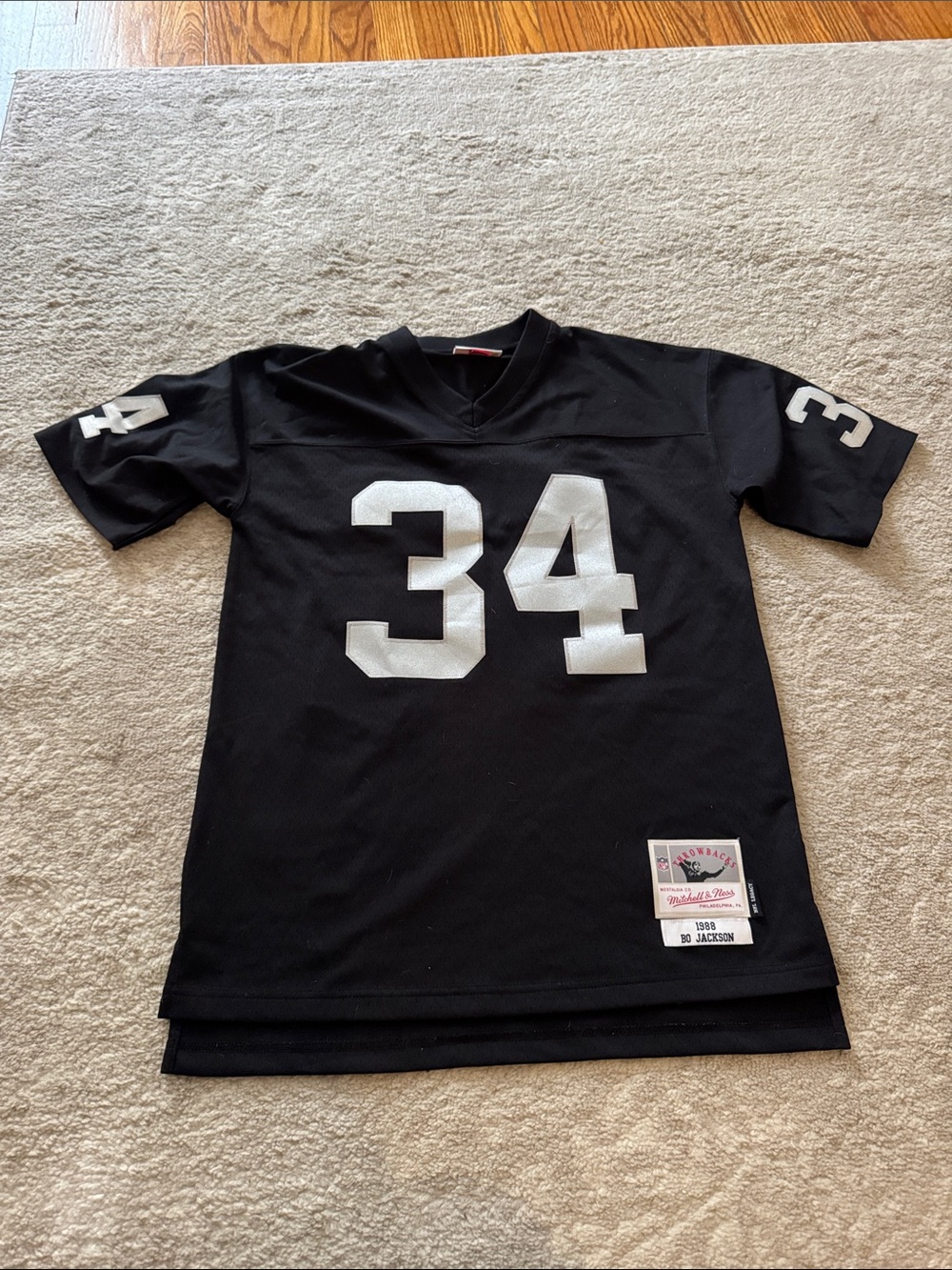 Bo Jackson raiders 1988 Legency Jersey